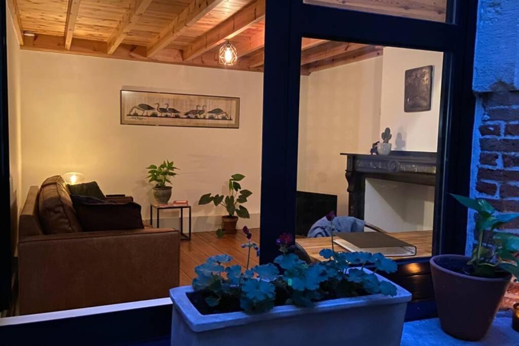 Duplex In Historical Centre With Private Courtyard Apartamento Antuérpia Exterior foto